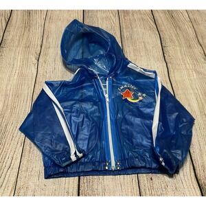 Vintage Childwise Puddle Jumpers PVC Rain Coat Jacket I'm A Star 18 months Tub7
